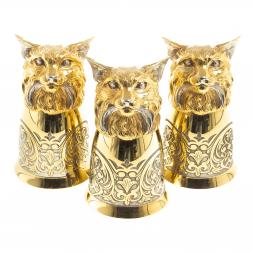 Стопки перевертыши "Рысь" 70 мл 3 шт Златоуст