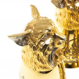 Стопки перевертыши "Рысь" 70 мл 3 шт Златоуст