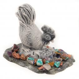 Сувенир из мрамолита "Петух"