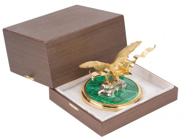 Статуэтка &amp;quot;Двуглавый орел&amp;quot; из малахита 117869