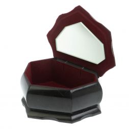 Шкатулка &amp;quot;Ракушка&amp;quot; камень змеевик 14х10х9 см