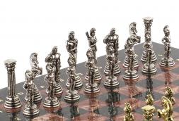 Шахматы "Греко-Римская война" 32х32 см лемезит