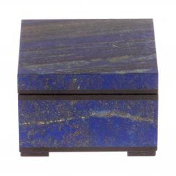 Шкатулка из лазурита 6,5х6,5х4,5 см