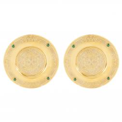 Чайный набор "Малахитовый" на 2 персоны