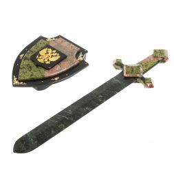 Настенный сувенир "Щит и меч" с гербом России