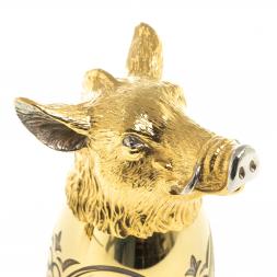 Стопка перевертыш "Кабан" 70 мл Златоуст