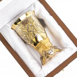 Стопка перевертыш "Кабан" 70 мл Златоуст