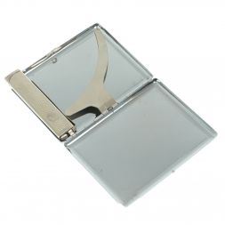 Портсигар 10 сигарет с зажигалкой камень нефрит