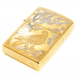 Зажигалка Zippo с гравировкой "Орел" Златоуст