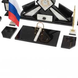 Настольный набор "Орёл" из мрамора