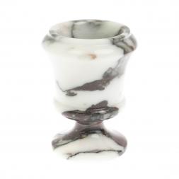 Карандашница из мрамора 7,5х7,5х9,5 см