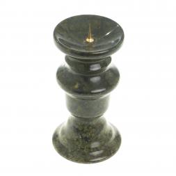 Подсвечник круглый малый змеевик