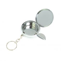 Пепельница карманная камень нефрит 5х5,5х2 см