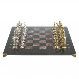 Шахматы "Древний Египет" доска 40х40 см креноид змеевик
