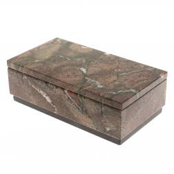 Шкатулка &amp;quot;Купюрница&amp;quot; из камня креноид 18х9,5х6 см