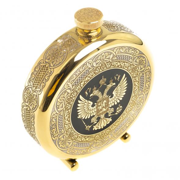 Фляжка &amp;quot;Герб РФ&amp;quot; Златоуст 123551