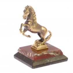 Статуэтка из бронзы "Лошадка" на подставке