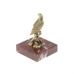 Статуэтка "Орел" из бронзы и креноида 3,5х3,5х5 см