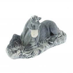 Статуэтка "Лошадь лежащая" из мрамолита