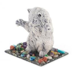 Сувенир &quot;Кот играет&quot; из мрамолита