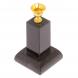 Подсвечник церковный &amp;quot;Столбик&amp;quot; черный змеевик 126204