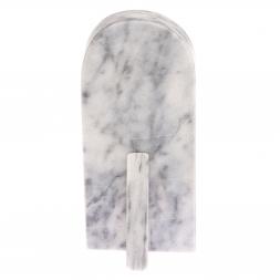 Часы "Погон капитан МВД" из мрамора