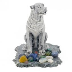 Сувенир "Ротвейлер" из мрамолита