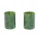 Подарочный набор 2 стопки из нефрита 3,5х3,5х4,5 см 128314