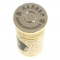 Стопка гильза &amp;quot;Охотник&amp;quot; 40 мл в подарочной упаковке Златоуст