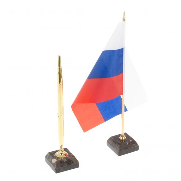 Настольный набор &amp;quot;Орел&amp;quot; из конгломерата 126893