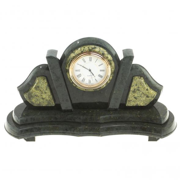Настольные часы &amp;quot;Летучая мышь&amp;quot; камень змеевик 113145