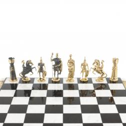 Шахматы подарочные "Римские" с фигурами из бронзы