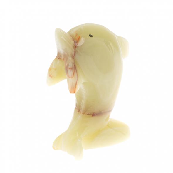 Сувенир &amp;quot;Дельфин&amp;quot; из оникса 9х4х12,5 см (5) 130075