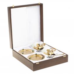 Кофейный / чайный набор "Малахит" на 2 персоны 200 мл Златоуст