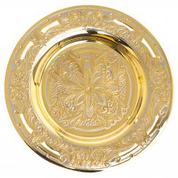 Водочный набор "На посошок" рюмка и тарелка Златоуст