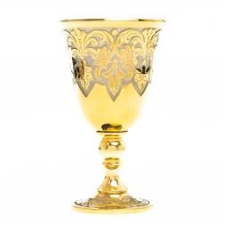 Водочный набор "На посошок" рюмка и тарелка Златоуст