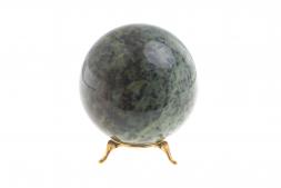 Шар 9 см нефрит уральский