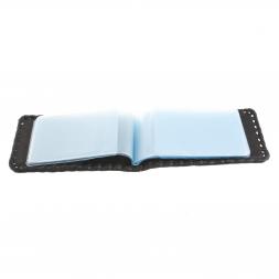 Подарочный набор "Документы" обложка для паспорта, визитница и ручка Parker черная кожа