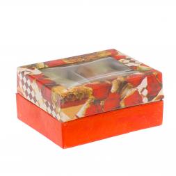 Набор стаканов из оникса 150 мл 6,2х9,7 см 2 шт в коробке (2,5х4)