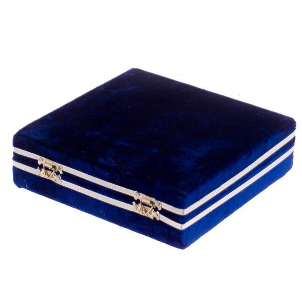 Набор стопок из оникса 6 штук в футляре 40 мл 5х6,5 см (2х3) 125613