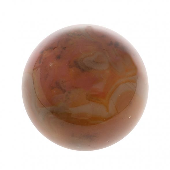 Шар из камня агат 7 см 128544