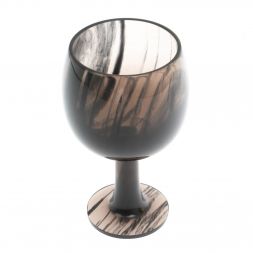 Фужер из обсидиана 130 мл 7х11,5 см