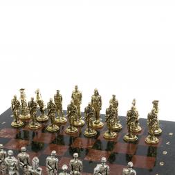 Шахматы "Великая Отечественная война" доска 40х40 см лемезит