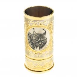 Стопка гильза &amp;quot;Рысь&amp;quot; 40 мл Златоуст