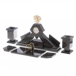 Настольный набор из гранита "Герб России"