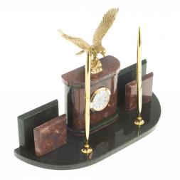 Настольный набор из лемезита "Орел"