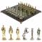 Шахматы сувенирные "Великая Отечественная война" доска 40х40 см змеевик