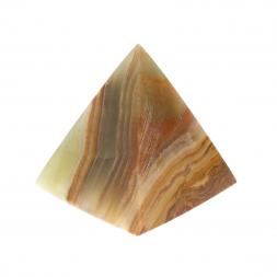 Пирамида из натурального оникса 4,7х4,7х5 см (2)
