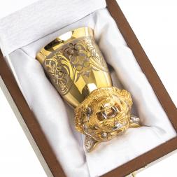 Стопка перевертыш "Тигр" 60 мл Златоуст