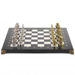 Шахматы "Рыцари" 36х36 см мрамор